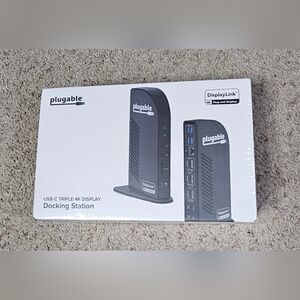 Plugable USB-C Triple 4K Display Docking Station